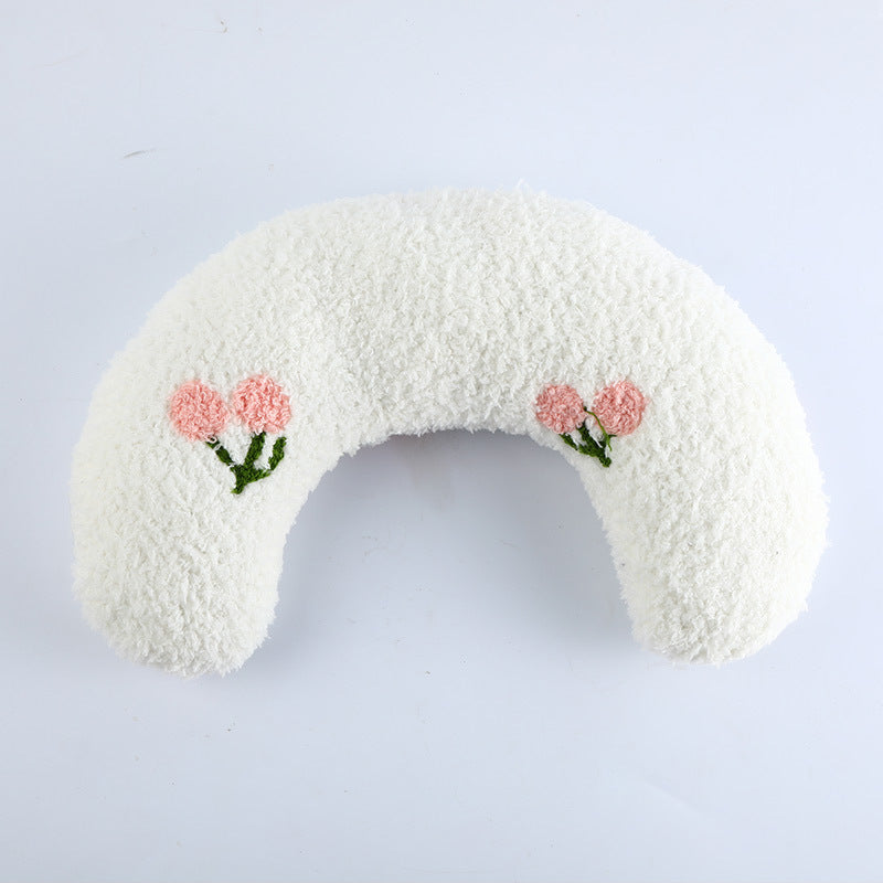 Cozy Pet Neck Pillow — U-Shaped Sleep Support for Cats & Small Dogs