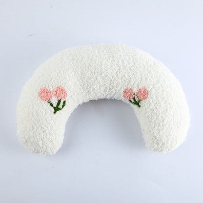 Cozy Pet Neck Pillow — U-Shaped Sleep Support for Cats & Small Dogs