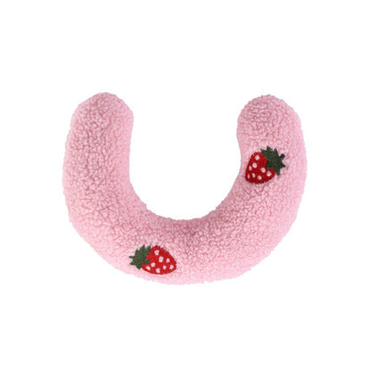 Cozy Pet Neck Pillow — U-Shaped Sleep Support for Cats & Small Dogs