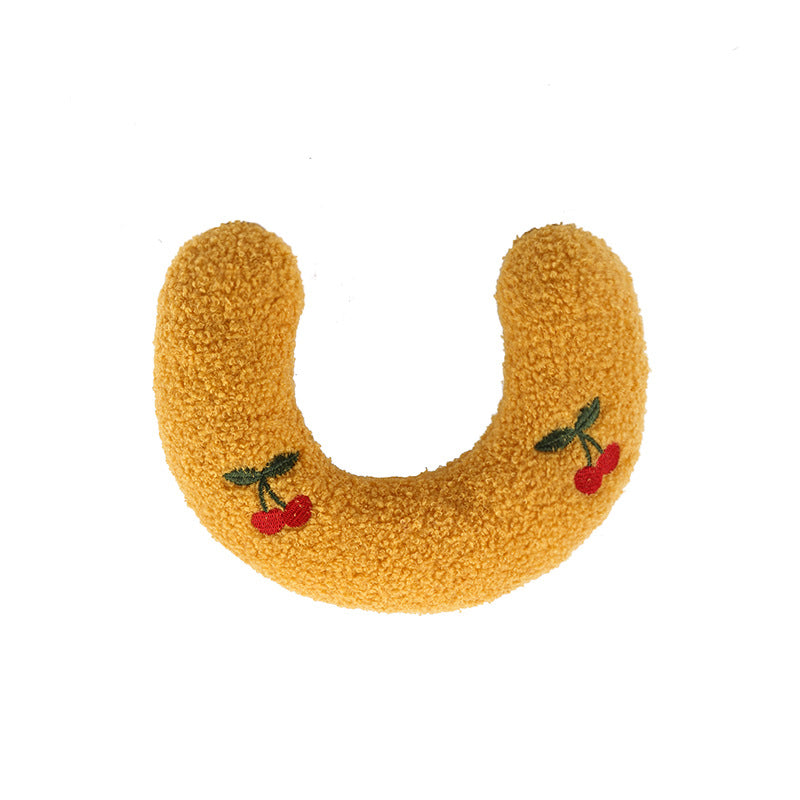 Cozy Pet Neck Pillow — U-Shaped Sleep Support for Cats & Small Dogs