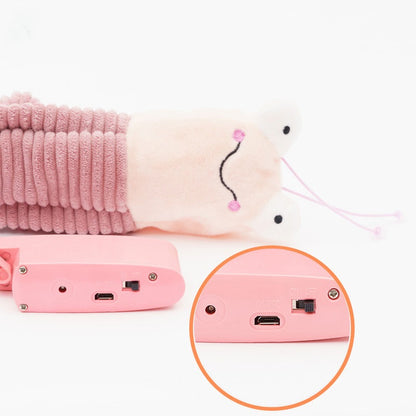 Interactive Moving Shrimp/Lobster Cat Toy – Automatic Start/Stop Motion, Battery-Powered Plush