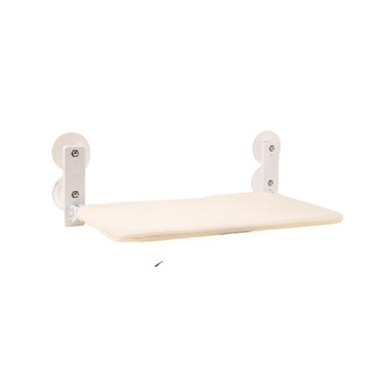 Cordless Foldable Cat Window Perch – Suction Cup Mounted Elevated Hammock Bed for Indoor Cats (No Drilling Required)